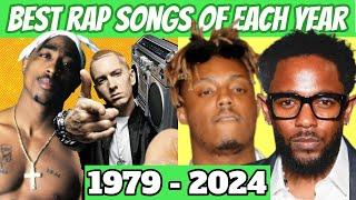 Best Rap Songs Of Each Year (1979 - 2024)