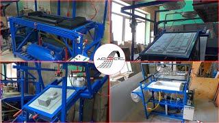 Overview of equipment for the production of plastic molds using vacuum forming technology