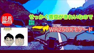 せっかく青空がきれいなので伊豆スカイラインを走ってみた×WR250 Xモタード 2024-11-4【モトブログ】