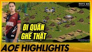 Đỉnh cao của ĐI QUÂN - Chim Sẻ Đi Nắng với TU DUY ĐẾ CHẾ | AoE Highlights #aoe