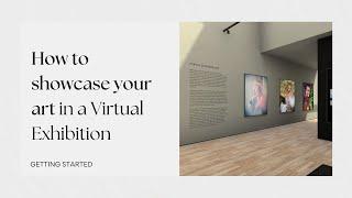 Showcase your art in a 3D Virtual Exhibition with ArtPlacer