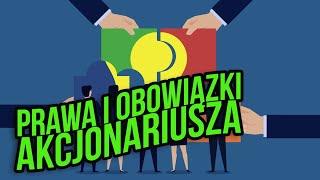 Kupiłeś akcje? Sprawdź swoje prawa i obowiązki jako akcjonariusza! #4 Kurs inwestowania w akcje