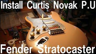 Fender Stratocaster Install Curtis Novak P.U