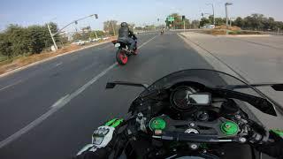 Ninja H2 be WALKIN Big Boy Bikes. #MaxyDaily