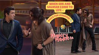  Sunil Grover & Krushna's SRK-Salman Mimicry Will Have You ROFL!  #comedygold