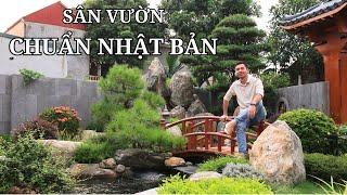 Sân vườn hồ koi đẹp chuẩn Nhật (P2) | KOJI LANDSCAPE