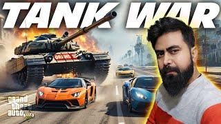 TANK WAR WINNER in GRAND RP Multiplayer | GTA-5 RP Live Gameplay