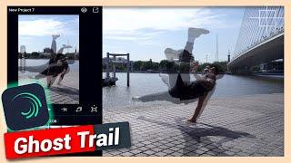 Ghost Trail or Afterimage Effect | Alight Motion Tutorial