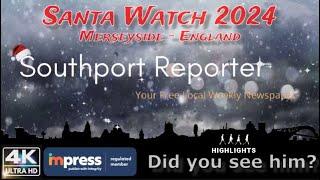 Santa Watch 2024. We spotted him 3 times live on webcam! Stream was sponsored by@MindGamesSouthport