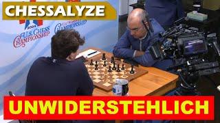 Mutig, überzeugend, TOLL! | Niemann vs Dominguez | US Chess Championships 2024 Runde 3