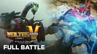 Voltes V Legacy: Voltes V versus Negg, Daiga, and Dainegu (Full Battle)