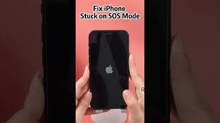 How to fix iPhone stuck on SOS mode   #iphoneproblems #smartphone