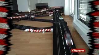 Carrera Digital 132 - 113 meter track, one round movie