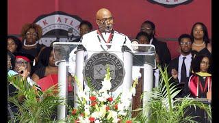 Is this  the best HBCU Commencement Address Ever? | Courtesy CAU/ HBCUGameDay.com