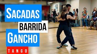 Tango: Sacada-Barrida-Gancho (5-1-2024)