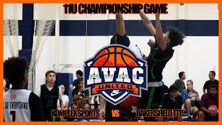 Komplex Sports vs Bakersfield TTP | AVAC United Take Flight | 11U Championship Game | 8-21 8-22 2022