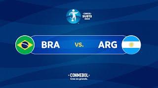 EN VIVO | BRASIL vs. ARGENTINA | CONMEBOL SUB15 2023