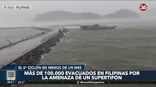  FILIPINAS | ALERTA POR UN SUPERTIFÓN