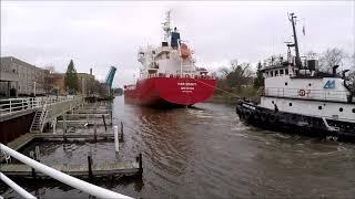 iver bright departing manistee, mi 4/30/19