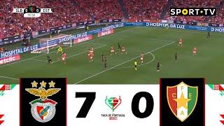 SL Benfica x Estrela Amadora [7-0] | Taça de Portugal 2024/25 | Resumo da Partida!