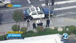 Police respond to reports of stabbing on Metro bus in Woodland Hills