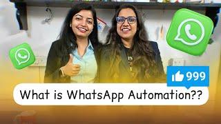 What is whatsapp automation? Explained with example️