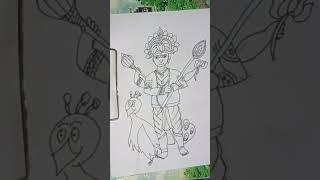 Jai Kartikeya ji ki |Making maa durga group|(part-3) #shorts #short #creative #drawing #kartikeya