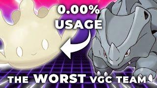 Using The WORST VGC TEAM! | Pokemon Sword and Shield VGC 2021 Series 8
