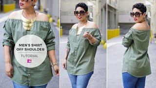 Mens Shirt 2 Womens Top Tutorial