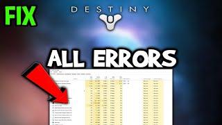 Destiny 2  – How to Fix All Errors – Complete Tutorial