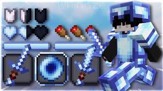 Icefall [16x] ~ By L33tfox // MCPE PvP Texture Pack 1.19 - 1.20 // Thick & Thin Sword (Fps Friendly)