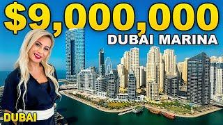 $9 MILLION DUBAI MARINA PENTHOUSE | Dubai Penthouse Tour