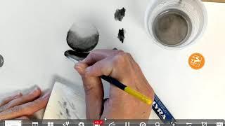 water soluble graphite - sphere - 3 methods