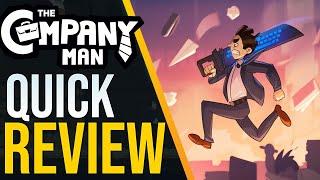 THE COMPANY MAN - Review of a great looking 2D platformer!