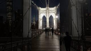 Dreams in Brooklyn bridge 4K #newyorkcity #brooklynbridge #nyc