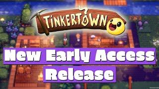 NEW Multiplayer Sandbox Crafting Game - TinkerTown #Shorts