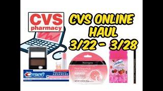 CVS ONLINE HAUL (3/22 - 3/28) 9 ITEMS FOR $6.53!