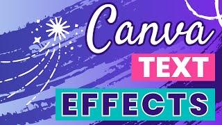 Canva Tutorial Text Effect