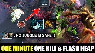 When Pudge Got Dagger - No Jungle is Safe For Farming ! Dota 2 Pudge Collector Cache Mix Set