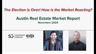 November 2024 Austin Real Estate Market Report / David Shapiro & Lee Abraham