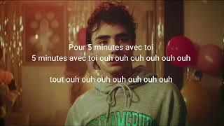 Amir 5 minutes avec toi LYRICS 2019