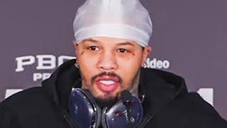 "I'M OUT OF IT RIGHT NOW" - Gervonta Davis BRUTALLY HONEST on LATE ARRIVAL for Lamont Roach PRESSER