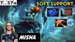 Misha Muerta Soft Support - Dota 2 Patch 7.37e Pro Pub Gameplay