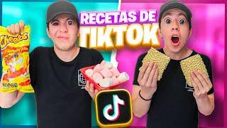 PROBAMOS LAS RECETAS VIRALES MÁS RARAS DE TIKTOK