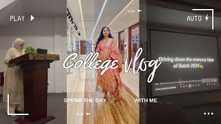 Come with me to a college event #college#function#collegelife#simplychhavi