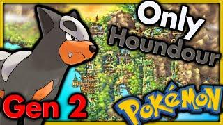 Can I Beat Pokemon Gold with ONLY Houndour?  Pokemon Challenges ► NO ITEMS IN BATTLE