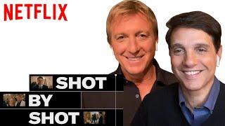 Cobra Kai Daniel, Johnny & Ali Reunion Scene | Shot By Shot | Netflix