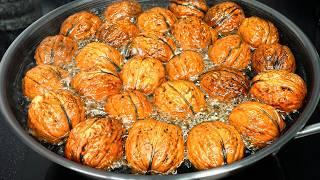 Put a walnut in boiling water! My grandmother's cooking secret!