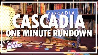 Cascadia - A ONE MINUTE BOARD GAME RUNDOWN