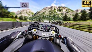 2015 Yamaha YZF-R6 Mountain POV Run Italy 4K - RIDE 5